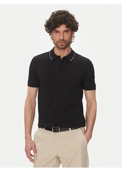 BOSS Polo Paule 4 50506195 Czarny Slim Fit ze sklepu MODIVO w kategorii T-shirty męskie - zdjęcie 181033329