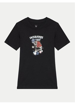 Jack&Jones Junior T-Shirt Eight Skull 12267395 Czarny Standard Fit ze sklepu MODIVO w kategorii T-shirty chłopięce - zdjęcie 181033389