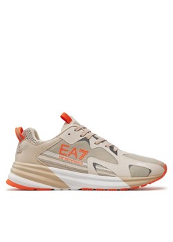 EA7 Emporio Armani Sneakersy X8X156 XK360 T552 Szary ze sklepu MODIVO w kategorii Buty sportowe męskie - zdjęcie 181033487