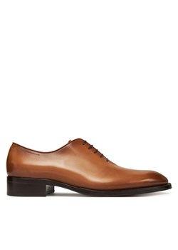 BOSS Półbuty Styl Rill 50534364 Brązowy ze sklepu MODIVO w kategorii Buty eleganckie męskie - zdjęcie 181033497