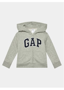 Gap Bluza 619017-00 Szary Regular Fit ze sklepu MODIVO w kategorii Bluzy chłopięce - zdjęcie 181033607