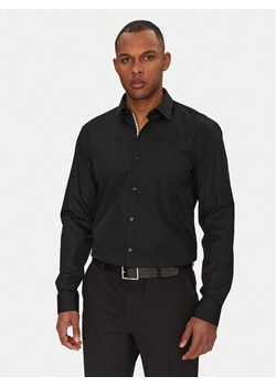 HUGO Koszula Koey 50539808 Czarny Slim Fit ze sklepu MODIVO w kategorii Koszule męskie - zdjęcie 181033836