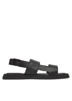 Calvin Klein Sandały Back Strap W/ Buckle HM0HM01736 Czarny ze sklepu MODIVO w kategorii Sandały męskie - zdjęcie 181033877