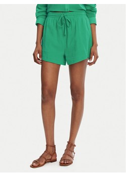 Seafolly Szorty materiałowe Crinkle 55429-SH Zielony Regular Fit ze sklepu MODIVO w kategorii Szorty - zdjęcie 181033967