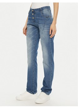 Please Jeansy P0VVBQ2W6E Niebieski Cropped Fit ze sklepu MODIVO w kategorii Jeansy damskie - zdjęcie 181033997
