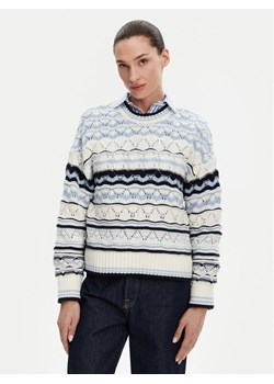 Barbour Sweter Eloise LKN1615MI11 Błękitny Relaxed Fit ze sklepu MODIVO w kategorii Swetry damskie - zdjęcie 181034018
