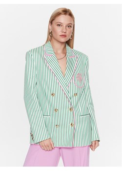 Chiara Ferragni Marynarka 74CBQ710 Zielony Regular Fit ze sklepu MODIVO w kategorii Marynarki damskie - zdjęcie 181034048