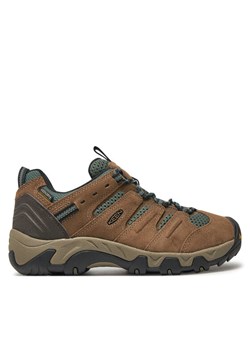 Keen Trekkingi Headout Waterproof Hiking Shoe 1028309 Brązowy ze sklepu MODIVO w kategorii Buty trekkingowe damskie - zdjęcie 181034098