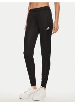 adidas Spodnie dresowe Entrada 22 Training HC0335 Czarny Slim Fit ze sklepu MODIVO w kategorii Spodnie damskie - zdjęcie 181034125