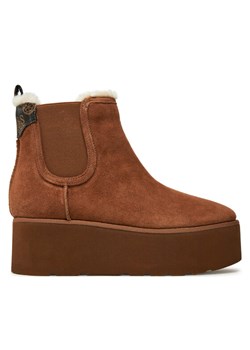 Guess Botki Jilaine2 FLFJL2 LEA10 Brązowy - id: 0000304254611 - marki Guess - 181034135 Guess Botki Jilaine2 FLFJL2 LEA10 Brązowy ze sklepu MODIVO w kategorii Botki - zdjęcie 181034135
