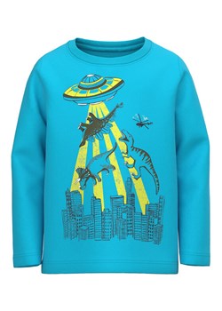 NAME IT Bluzka 13218856 Niebieski Regular Fit ze sklepu MODIVO w kategorii Kaftaniki i bluzki - zdjęcie 181034165