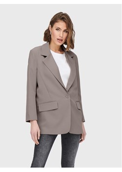 ONLY Marynarka Lana-Berry 15245698 Szary Regular Fit ze sklepu MODIVO w kategorii Marynarki damskie - zdjęcie 181034169