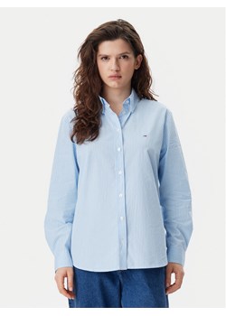 Tommy Jeans Koszula DW0DW20290 Błękitny Regular Fit ze sklepu MODIVO w kategorii Koszule damskie - zdjęcie 181034205