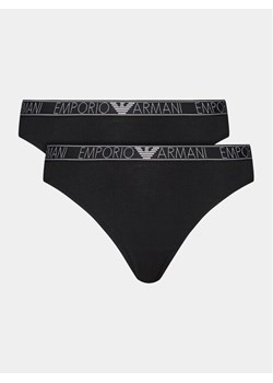 Emporio Armani Underwear Komplet 2 par fig brazylijskich 164752 4R223 00020 Czarny ze sklepu MODIVO w kategorii Majtki damskie - zdjęcie 181034266