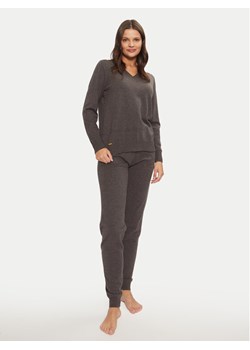 Selmark Piżama P9876 Szary Relaxed Fit ze sklepu MODIVO w kategorii Piżamy damskie - zdjęcie 181034355