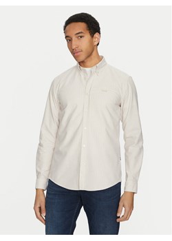 BOSS Koszula Roan 50520275 Beżowy Slim Fit ze sklepu MODIVO w kategorii Koszule męskie - zdjęcie 181034397