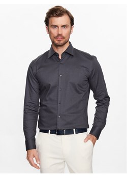 Boss Koszula 50470583 Szary Slim Fit ze sklepu MODIVO w kategorii Koszule męskie - zdjęcie 181034435