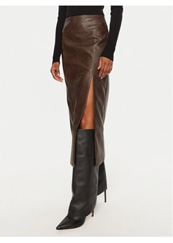 BARDOT Spódnica z imitacji skóry Dante 58855SB1 Brązowy Regular Fit ze sklepu MODIVO w kategorii Spódnice - zdjęcie 181034519