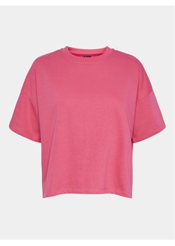Pieces T-Shirt Chilli Summer 17118870 Różowy Loose Fit ze sklepu MODIVO w kategorii Bluzki damskie - zdjęcie 181034599