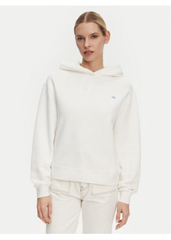 Tommy Hilfiger Bluza Contrast Flag WW0WW45979 Biały Regular Fit ze sklepu MODIVO w kategorii Bluzy damskie - zdjęcie 181034657