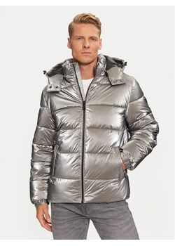 Guess Kurtka zimowa M4BL46 WGJT0 Srebrny Regular Fit ze sklepu MODIVO w kategorii Kurtki męskie - zdjęcie 181034748
