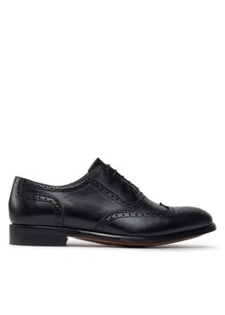 Lord Premium Półbuty Brogues 5501 Czarny ze sklepu MODIVO w kategorii Buty eleganckie męskie - zdjęcie 181034809