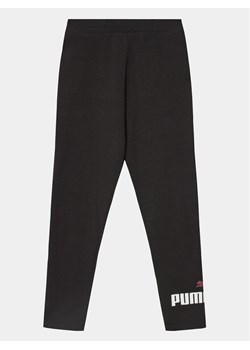 Puma Legginsy Ess Logo 671133 Czarny Tight Fit - id: 0000302592357 - marki Puma - 181034908 Puma Legginsy Ess Logo 671133 Czarny Tight Fit ze sklepu MODIVO w kategorii Spodnie dziewczęce - zdjęcie 181034908