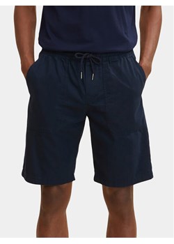 Tom Tailor Szorty materiałowe 1031441 Granatowy Regular Fit ze sklepu MODIVO w kategorii Spodenki męskie - zdjęcie 181034967