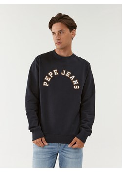 Pepe Jeans Bluza Westend Sweat PM582524 Granatowy Regular Fit ze sklepu MODIVO w kategorii Bluzy męskie - zdjęcie 181035027