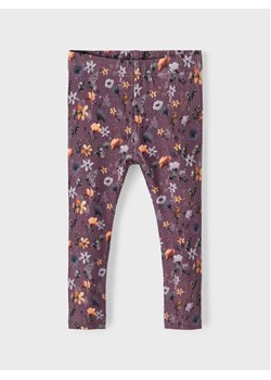 NAME IT Legginsy 13210003 Fioletowy Slim Fit ze sklepu MODIVO w kategorii Legginsy niemowlęce - zdjęcie 181035148