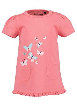 Blue Seven T-Shirt 901127 X Różowy Regular Fit ze sklepu MODIVO w kategorii Bluzki dziewczęce - zdjęcie 181035156