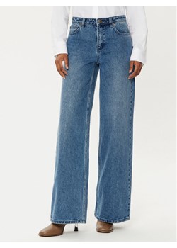 MICHAEL Michael Kors Jeansy MF49065FAU Niebieski Wide Leg ze sklepu MODIVO w kategorii Jeansy damskie - zdjęcie 181035175