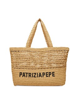 Patrizia Pepe Torebka 2B0119/V039 Beżowy ze sklepu MODIVO w kategorii Torby Shopper bag - zdjęcie 181035269