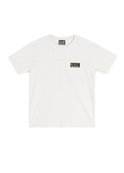 EA7 Emporio Armani T-Shirt 3RBT68 BJ03Z 1941 Écru Regular Fit ze sklepu MODIVO w kategorii T-shirty chłopięce - zdjęcie 181035345