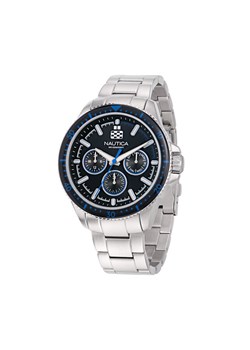 Nautica Zegarek Nct Windrose NAPWRF407 Srebrny ze sklepu MODIVO w kategorii Zegarki - zdjęcie 181035357