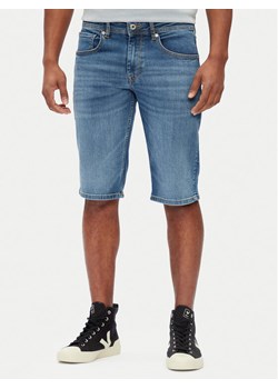 Pepe Jeans Szorty jeansowe Cash PM801081 Niebieski Straight Fit ze sklepu MODIVO w kategorii Spodenki męskie - zdjęcie 181035416