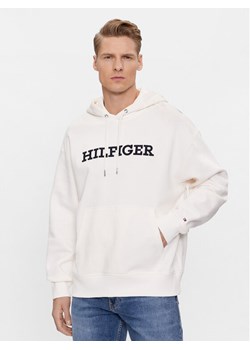 Tommy Hilfiger Bluza Monotype Embro MW0MW33062 Biały Regular Fit ze sklepu MODIVO w kategorii Bluzy męskie - zdjęcie 181035486