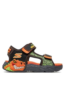Skechers Sandały Creature-Splash- 400614L/BKOR Czarny ze sklepu MODIVO w kategorii Sandały dziecięce - zdjęcie 181035635