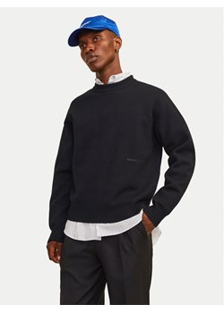 Jack&Jones Sweter 12261852 Czarny Loose Fit ze sklepu MODIVO w kategorii Swetry męskie - zdjęcie 181035666