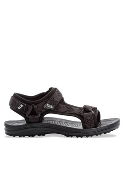 Jack Wolfskin Sandały Wave Breaker 4050291 Czarny ze sklepu MODIVO w kategorii Sandały damskie - zdjęcie 181035668