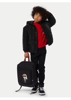 Karl Lagerfeld Kids Kurtka zimowa Z30274 S Czarny Regular Fit ze sklepu MODIVO w kategorii Kurtki chłopięce - zdjęcie 181035679