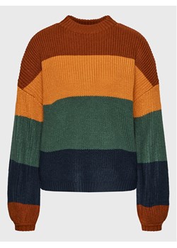 Brixton Sweter Madero 02884 Kolorowy Relaxed Fit ze sklepu MODIVO w kategorii Swetry damskie - zdjęcie 181035697