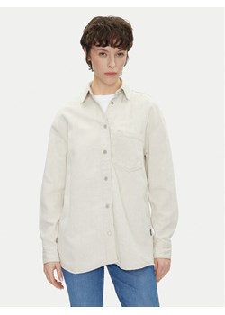 Pepe Jeans Koszula jeansowa PL304963 Écru Oversize ze sklepu MODIVO w kategorii Koszule damskie - zdjęcie 181035716
