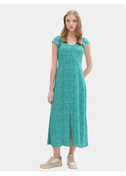 Tom Tailor Denim Sukienka letnia 1042000 Zielony Regular Fit ze sklepu MODIVO w kategorii Sukienki - zdjęcie 181035728