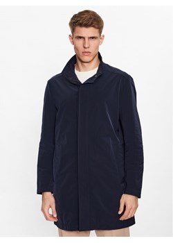 Boss Płaszcz przejściowy 50488472 Granatowy Relaxed Fit ze sklepu MODIVO w kategorii Płaszcze męskie - zdjęcie 181035738
