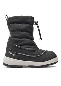 Viking Śniegowce Toasty Pull-On Warm Gtx GORE-TEX 3-94015-2 Czarny ze sklepu MODIVO w kategorii Buty zimowe dziecięce - zdjęcie 181035855