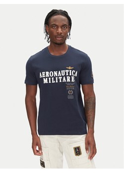Aeronautica Militare T-Shirt 251TS2401J592 Granatowy Regular Fit ze sklepu MODIVO w kategorii T-shirty męskie - zdjęcie 181035865