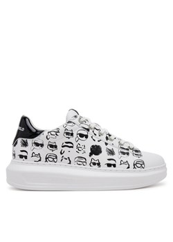 KARL LAGERFELD Sneakersy KL62512 Biały ze sklepu MODIVO w kategorii Buty sportowe damskie - zdjęcie 181035875