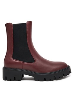 ONLY Shoes Sztyblety Onlbetty-1 15272047 Bordowy ze sklepu MODIVO w kategorii Botki - zdjęcie 181035919