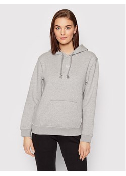 adidas Bluza adicolor Essentials Fleece HF7504 Szary Regular Fit ze sklepu MODIVO w kategorii Bluzy damskie - zdjęcie 181036035